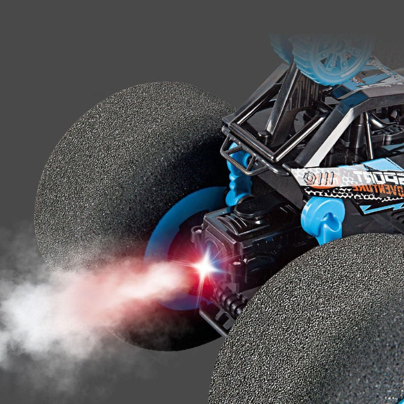 2.4G Lightweight Remote Control Sponge Wheel Water Spray Stunt Car