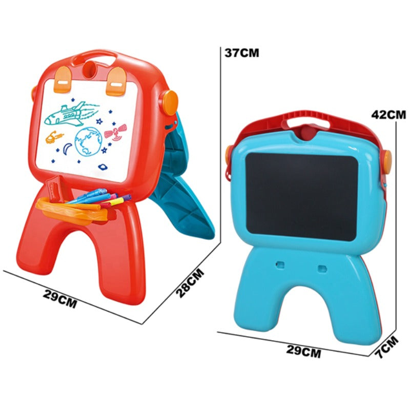 3-in-1 Kids Drawing & Learning Board with Projector