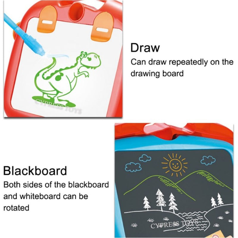 3-in-1 Kids Drawing & Learning Board with Projector