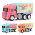 Colorful Fun Food Truck Series Cute Friction Toy For Kids