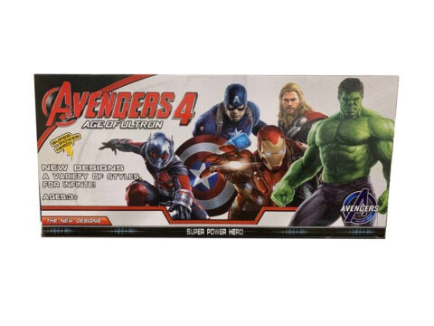 Colorful Justice Avengers Super Heroes 4-in-1 Action Figure Toy for Kids