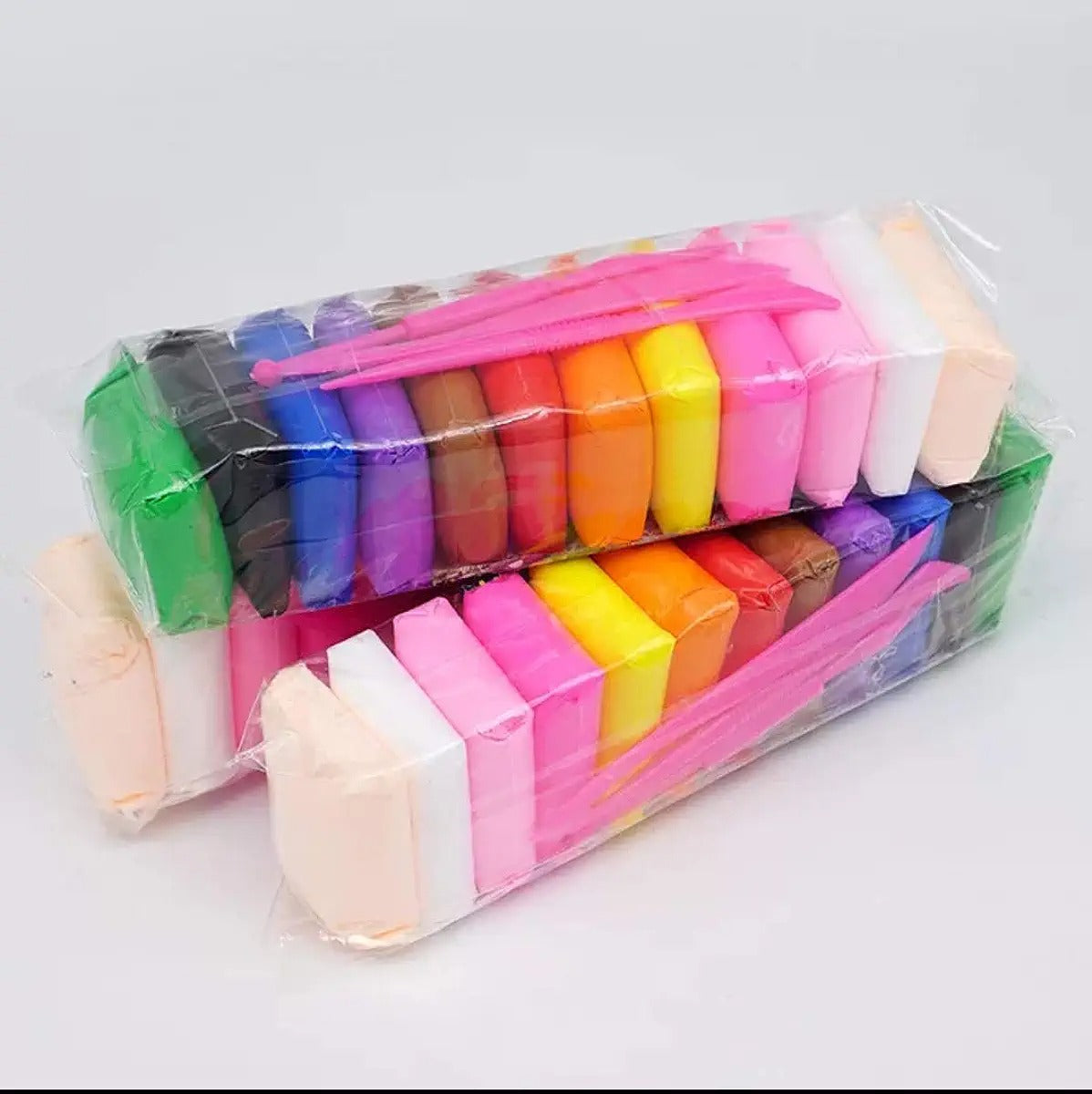 Colorful DIY Art Clay Fluffy Foam Set with Tools