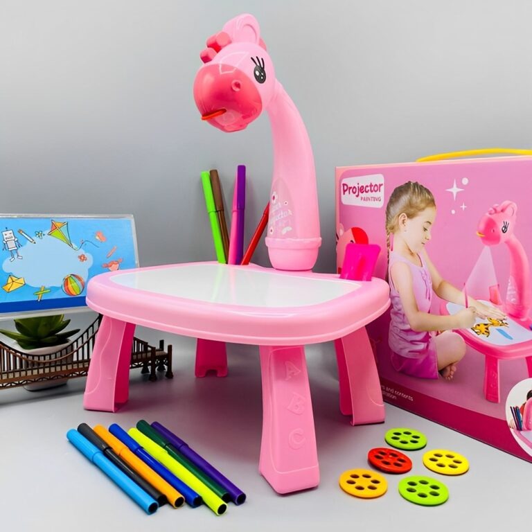 Detachable Stylish Projection Drawing Table For Early Learning