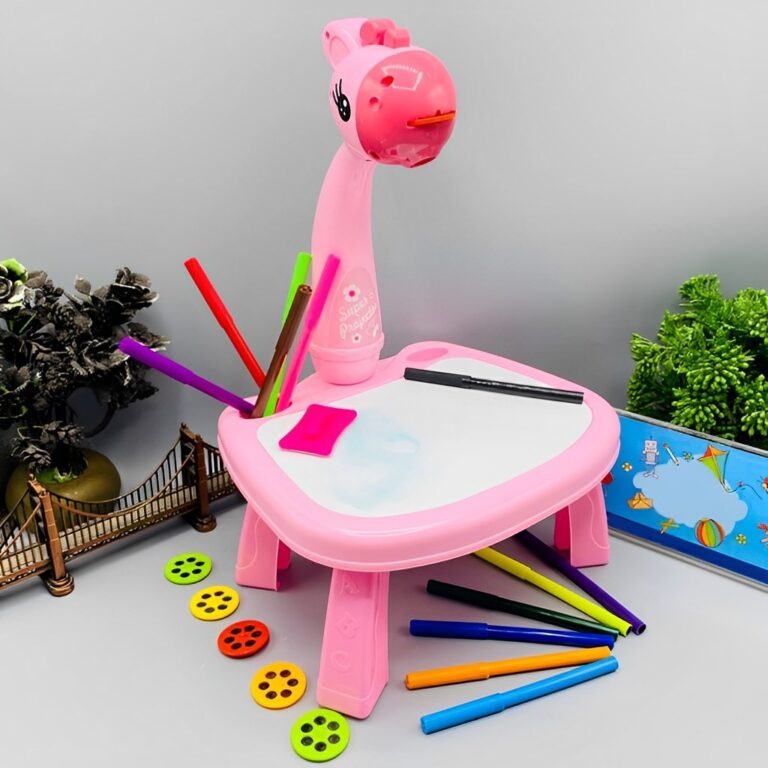 Detachable Stylish Projection Drawing Table For Early Learning