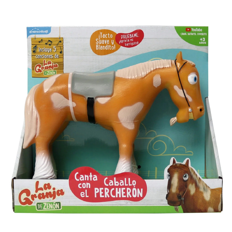 Fun and Educational Interactive Musical La Granja De Zenon Horse Toy