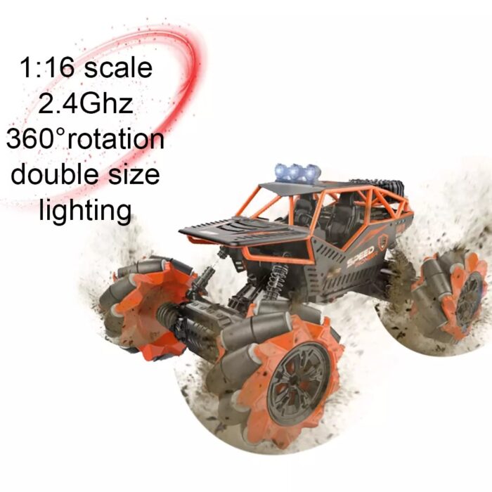 LH-C015 2.4G Alloy Rock Climbing Remote Control Vehicle With Induction Watch