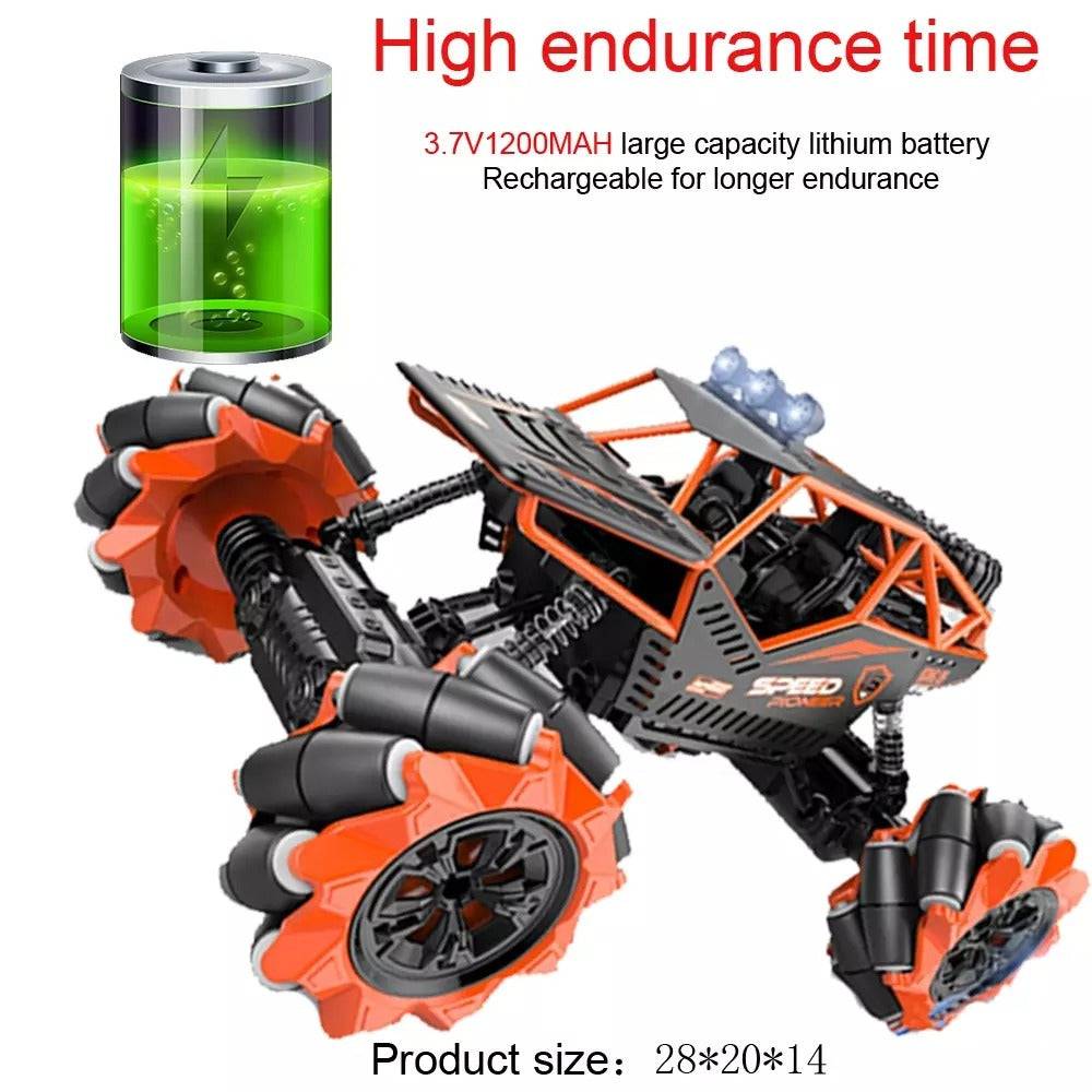 LH-C015 2.4G Alloy Rock Climbing Remote Control Vehicle With Induction Watch