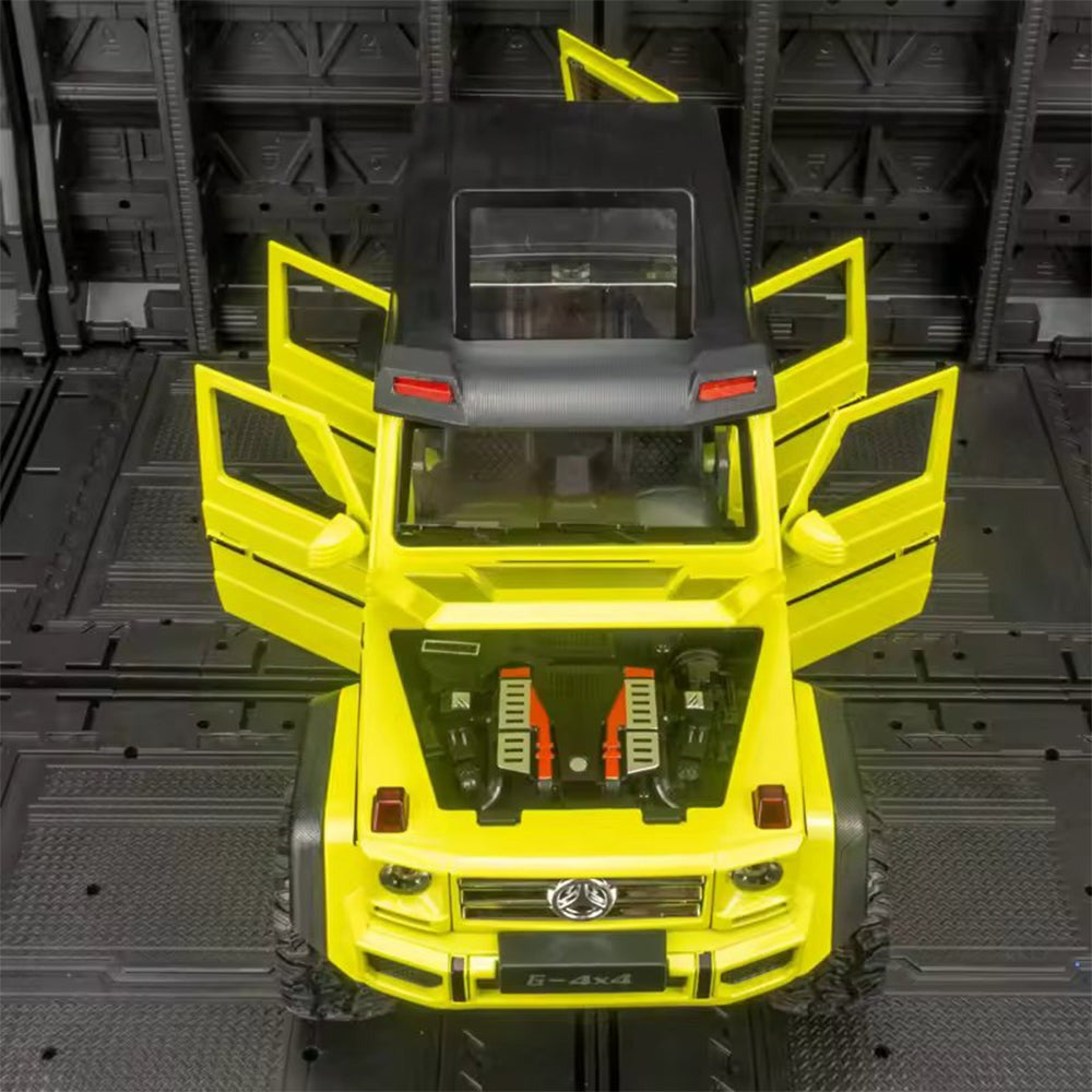 Mercedes Benz G500 Diecast Alloy Off-Road SUV Simulation Model Vehicle With Dynamic Music And Light