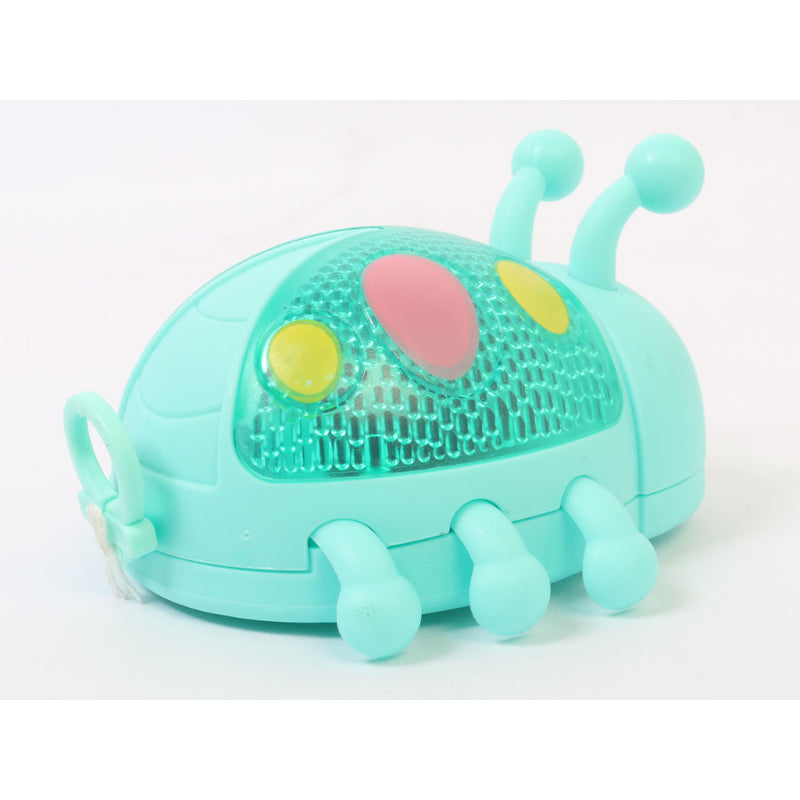 Pack Of 2 Luminescent Ladybug Charming Wind-Up Toys With Magical Lights