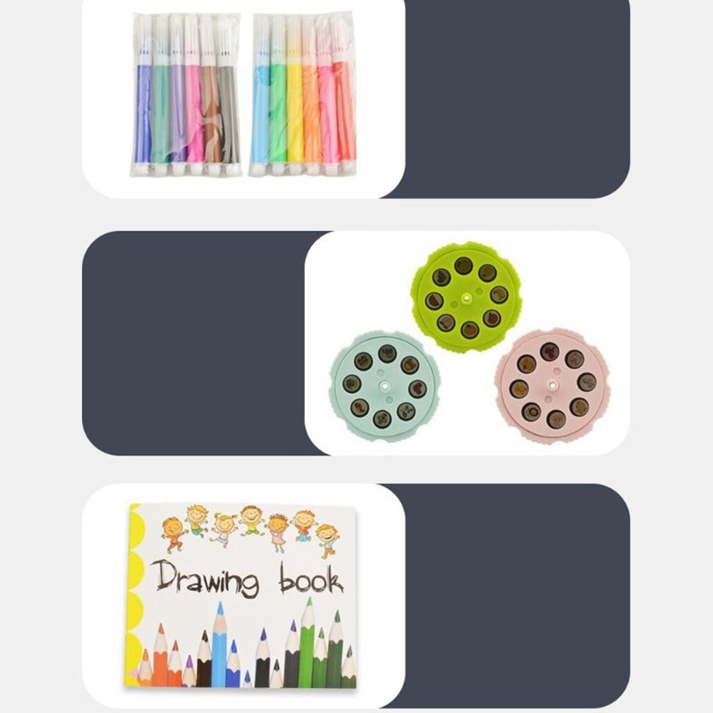 Projector Painting Desk Drawing Board Table With Projection Function Educational Toy For Kids