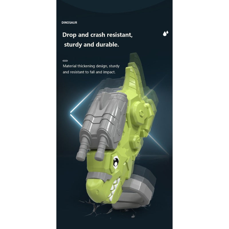 Rechargeable Automatic Electric Armoured Dino Water Gel Ball Laucher Toy For kids