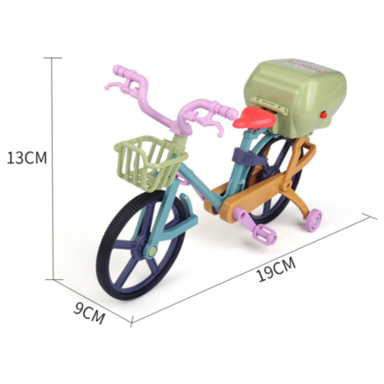 Simulation Glowing Electric Bike Toy With Dynamic Music And Self Driving Feature
