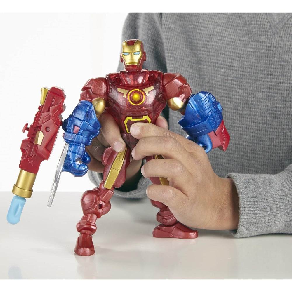 Superhero Mashers Electronic Iron Man Assemble Figure Toy