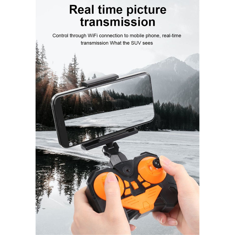 WIFI Control RC Car 1:18 2.4Ghz 2WD Alloy Radio Control FPV Off-Road Vehicles RTR Model Toy