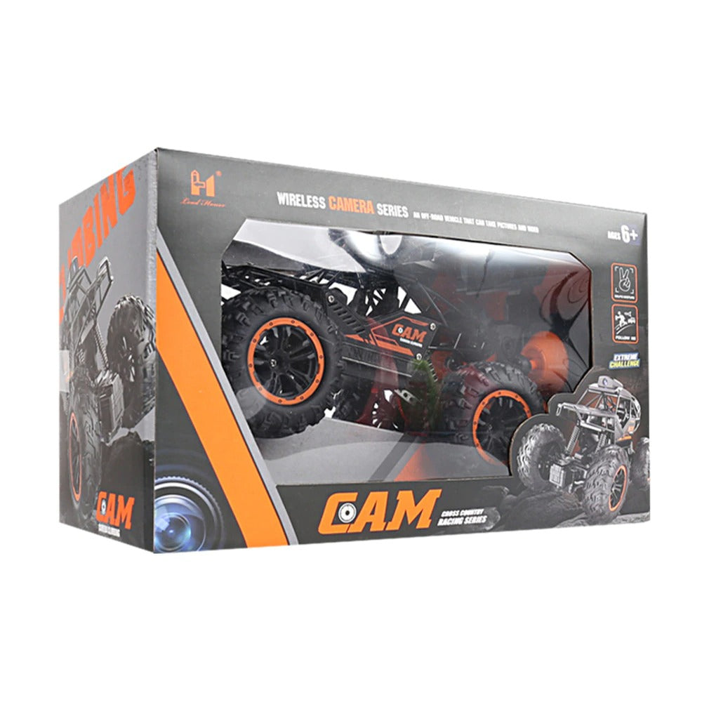 WIFI Control RC Car 1:18 2.4Ghz 2WD Alloy Radio Control FPV Off-Road Vehicles RTR Model Toy