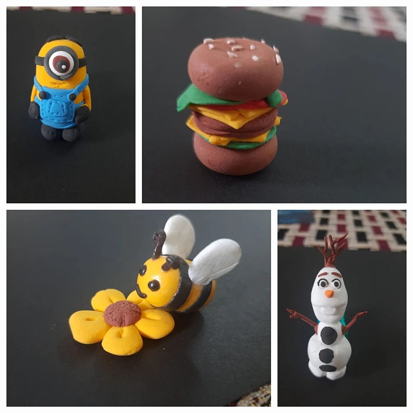 Colorful DIY Art Clay Fluffy Foam Set with Tools